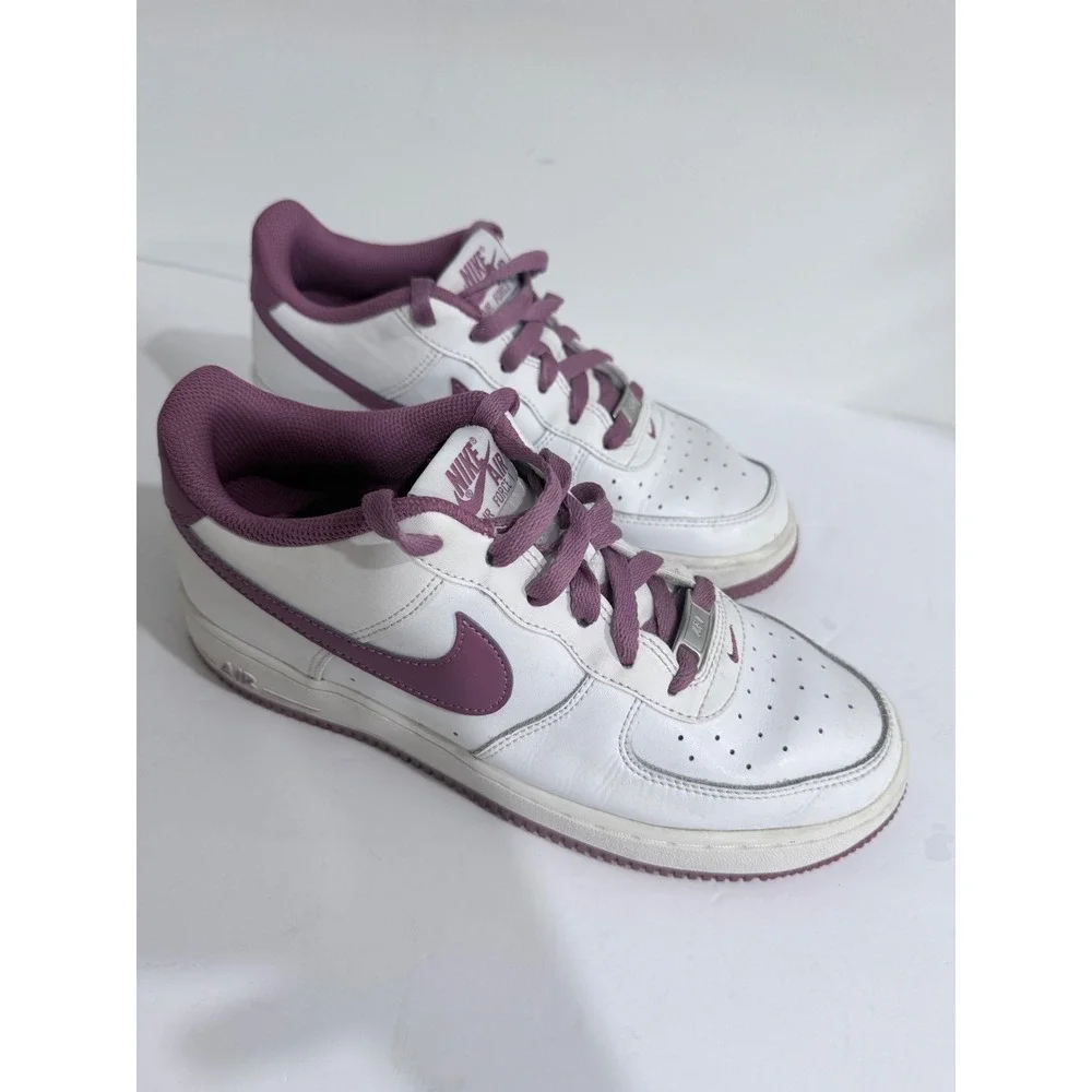 Nike Air Force 1 Low White Plum Purple DH9600-101 GS Size 6.5Y Womens 8 Sneaker